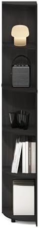 Furinno Econ 5-Tier Corner Bookcase with Espresso Finish