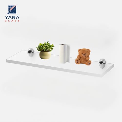 Clear Acrylic Floating Shelf 8x12 Inch 38 Thick by Yana