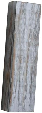 Wood Wall Planter for Indoor Plants and Dried Flowers