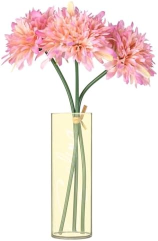 Custom Light Yellow Vase for Centerpieces and Bookshelf Decor