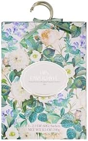 Peony Duchess Scented Sachets for Closets Pack of 4