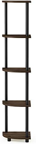 Furinno Turn-N-Tube 5 Tier Corner Display Rack