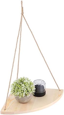 Joyzan Triangle Corner Shelf Wall Decor Organizer