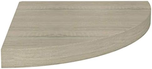 Floating Corner Shelf Oak 138x138x15 MDF