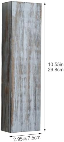 Wood Wall Planter for Home Dried Flowers Decor