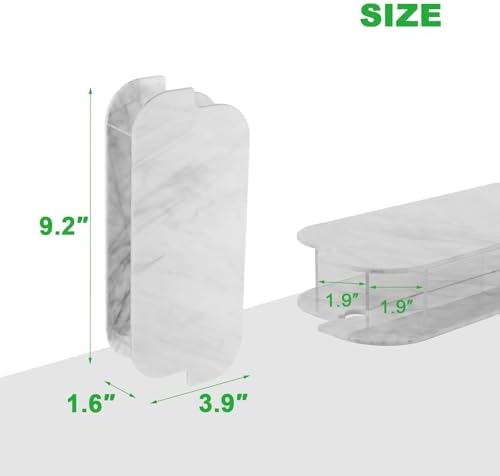 Marble White Wall Planters for Lego Flowers and Dried Florals