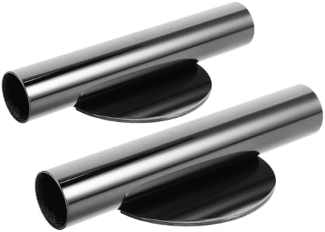 Zerodeko 2pcs Wall Mounted Metal Flower Vase Tubes