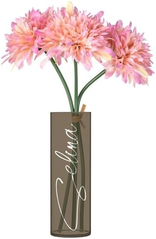 J JOYSAY Custom Ash Brown Vase for Centerpieces