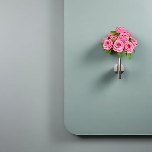 Gold Wall Decor Plant Wall Vase Metal Tube Holder