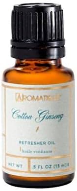 Aromatique Refresher Oil Refills - 05 oz Cotton Ginseng
