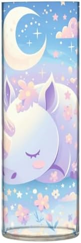 Purple Cartoon Rhino Plastic Flower Vase 118 x 39 Inch