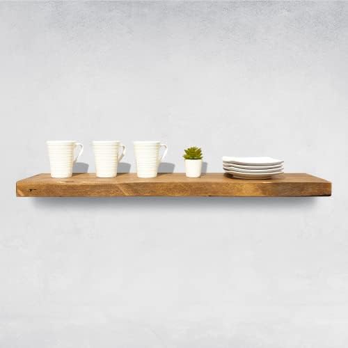 Rustic Floating Shelves Set of 2 Heavy Duty