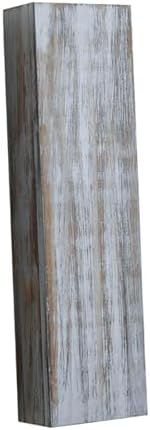 Wood Wall Planter for Indoor Plants and Dried Flowers 1