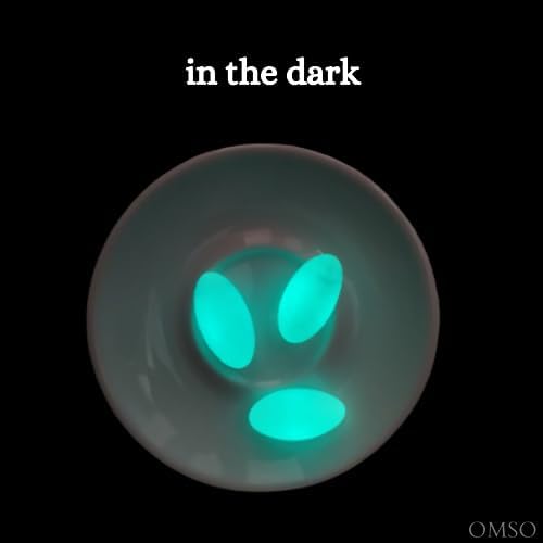 3PCS Rare Stone Glow in the Dark Crystal Quartz