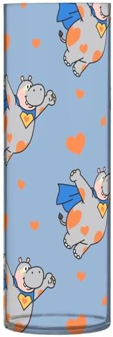 Hippo Funny Animal Heart Floating Candle Holder