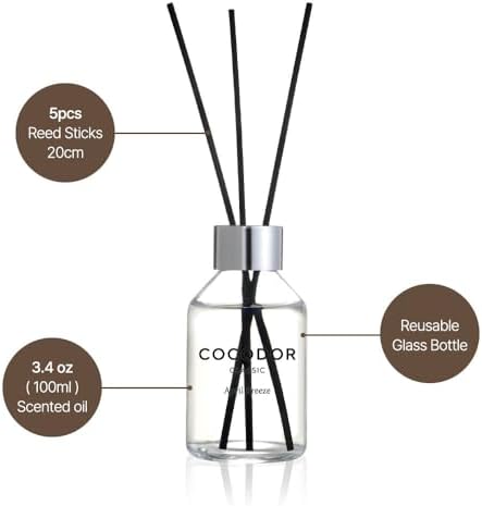 Cocodor Classic Reed Diffuser Lemon Eucalyptus 34oz 1 Pack