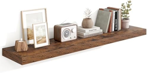 55 Inch Floating Shelf Wall Mount Storage Display