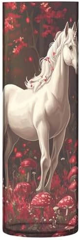 Robust Unicorns White Plastic Cylinder Vase 118x39 Inch