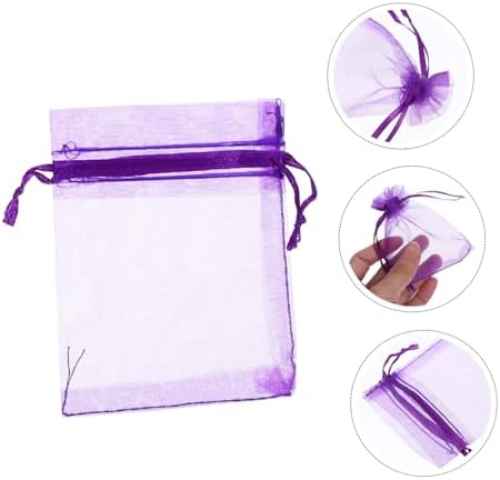 STOBAZA 500pcs Lavender Sachet Bags for Storage and Gifting