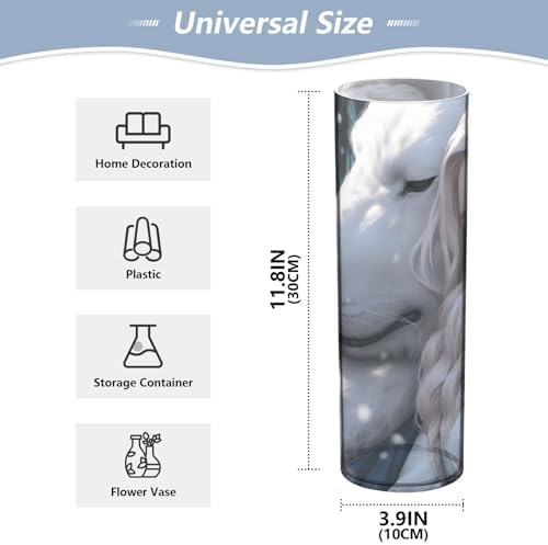 Game Anime Winter Playroom Bear Flower Vase 118 x 39 Inch