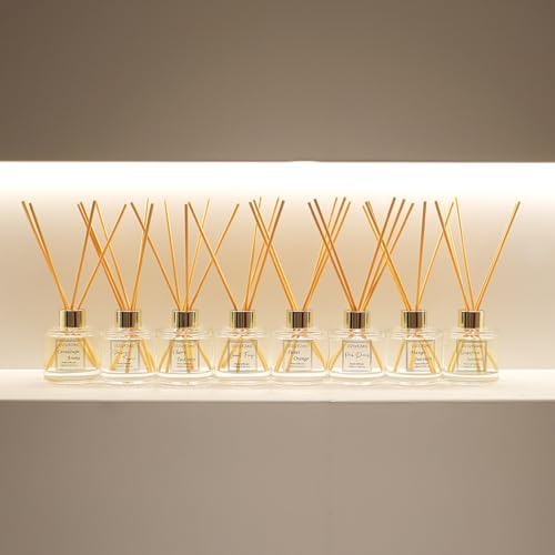 100ml Peach Scent Diffuser with 6 Fiber Sticks