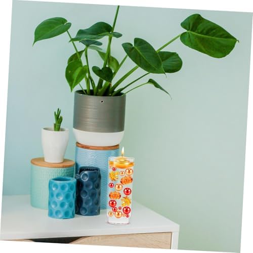 Cabilock Floating Candle Holder Acrylic Vase Wedding Decor