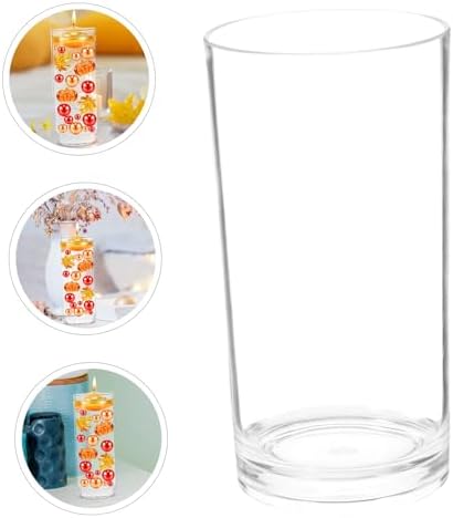 Zerodeko Clear Acrylic Floating Candle Holder and Flower Vase