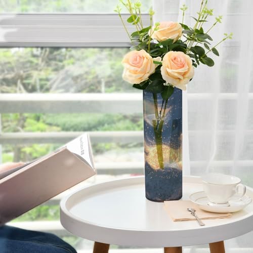 Funny Gold Squirrel Plastic Vase 118 x 39 Inch Decorative