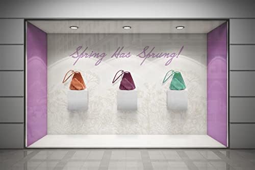 Displays2go Floating Wall Cube Pedestal - 12x10 White