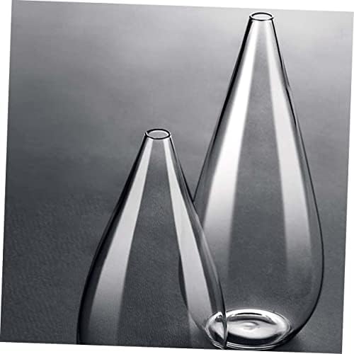 Cabilock Frosted Glass Dried Flower Vase Decor