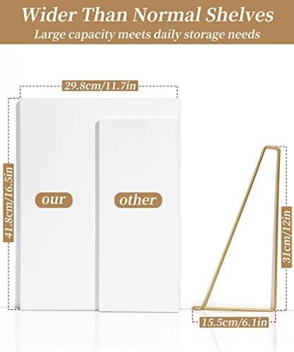 Afuly 12 Inch Deep Floating Shelves Set of 2