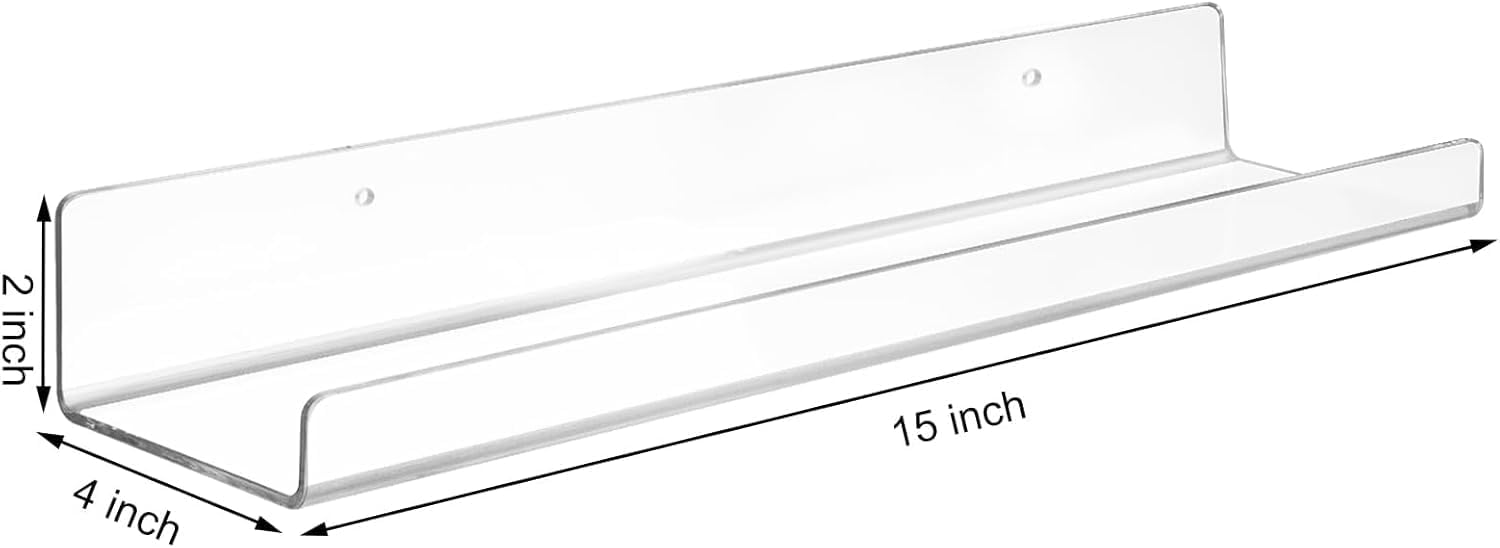 ECOSEAO Floating Shelves Set of 6 for Home Display