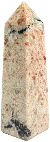 Natural Sunstone Crystal Obelisk Tower - RPO436