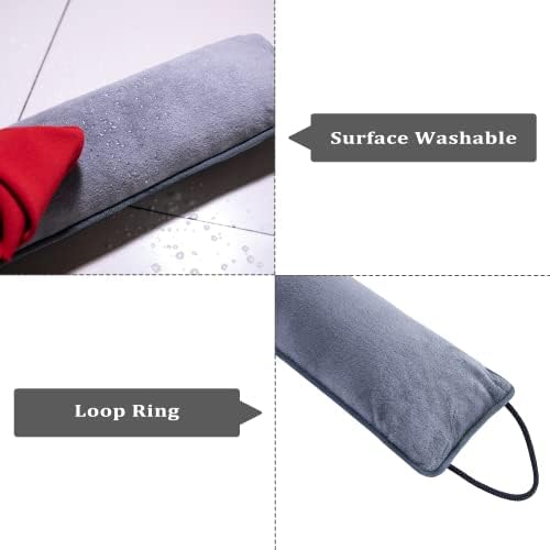 My OLi 36 Inch Under Door Draft Stopper - Light Gray