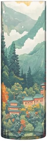 Mountain Beauty Landscape Plastic Vase for Centerpieces 118 x 39 Inch