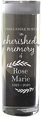 GiftsForYouNow Engraved Floating Candle Vase