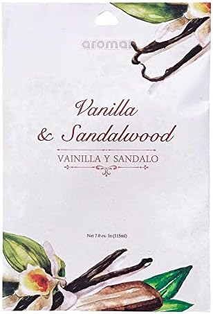 12 Pc Sandalwood Vanilla Scented Sachets Drawer Air Freshener Bags Home Closet