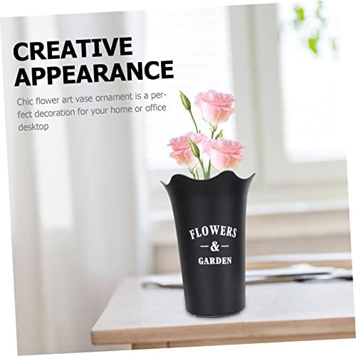 Cute Flower Arranging Bucket Vase for Dried Flowers