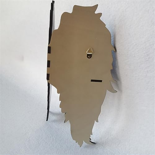 Wooden Floating Corner Shelf with Butterfly Design