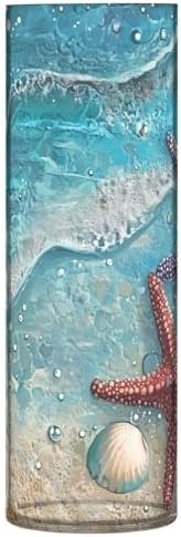 Blue Beach Starfish Plastic Flower Vase 118 x 39 Inch