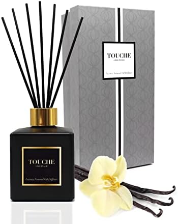 TOUCHE ORIGINALE Luxury Natural Reed Diffuser - Vanilla Caramel 475 OZ