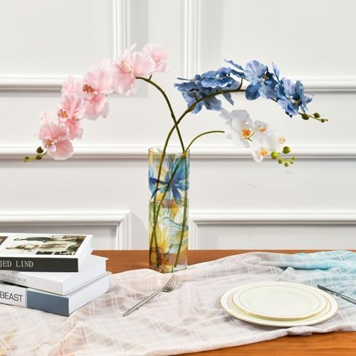 Watercolor Dragonfly Sunflower Floating Candle Holder