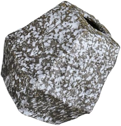 PRETYZOOM Modern Ceramic Vase with Abstract Rock Pattern