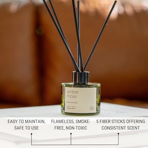 Craft Kin Amber Moss Reed Diffuser 34oz