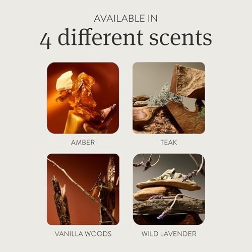 Drift Amber Scented Reed Diffuser - 60 Day Scent Life