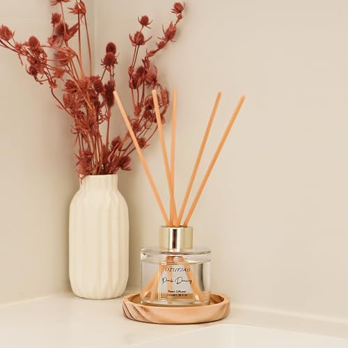 100ml Peach Scent Diffuser with 6 Fiber Sticks