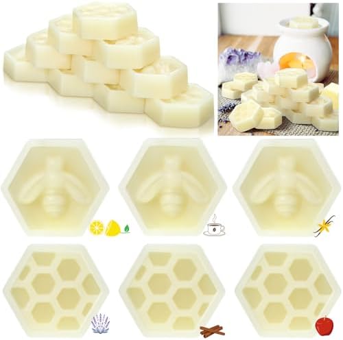 24 Pcs Natural Beeswax Scented Wax Melts Variety Pack