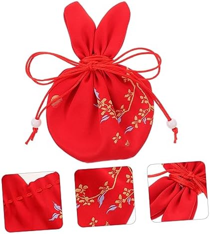 VOSAREA 10-Piece Lavender Sachet Set Empty Fabric Bags for Home Use