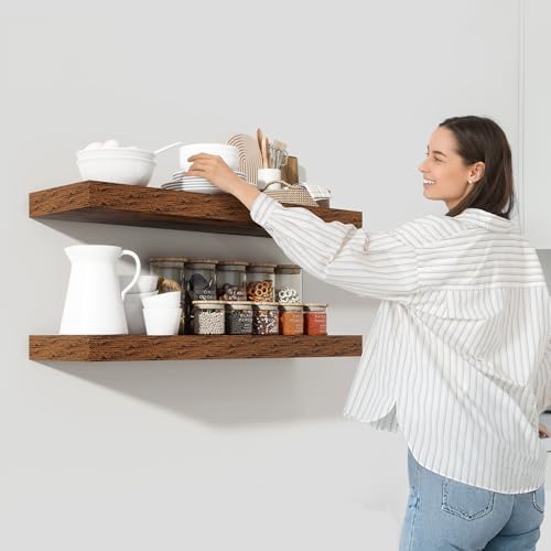 55 Inch Floating Shelf Wall Mount Storage Display