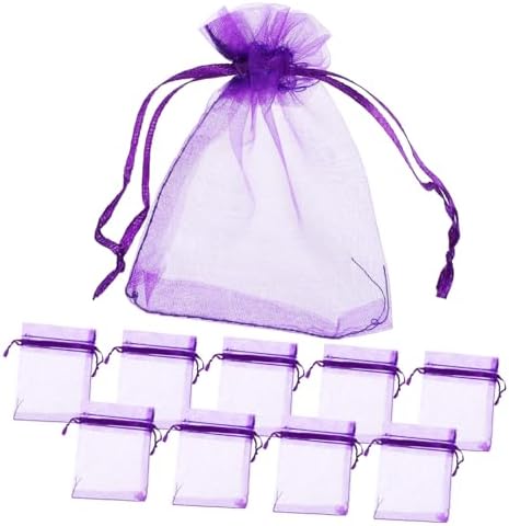 STOBAZA 500pcs Lavender Sachet Bags for Storage and Gifting